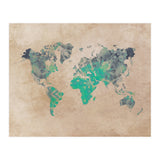 world map green (Print Only) thumbnail