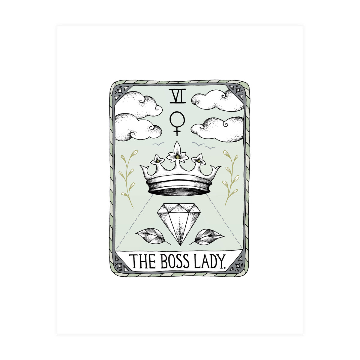 The Boss Lady (Print Only)