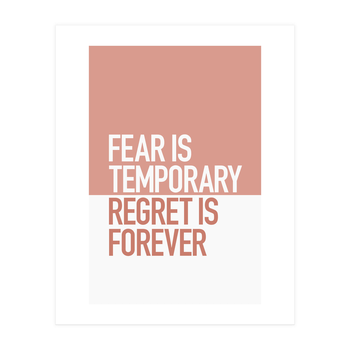 REGRET FOREVER (Print Only)