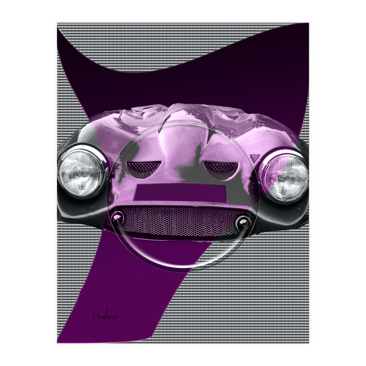 Emoji & Cars purple (Print Only)