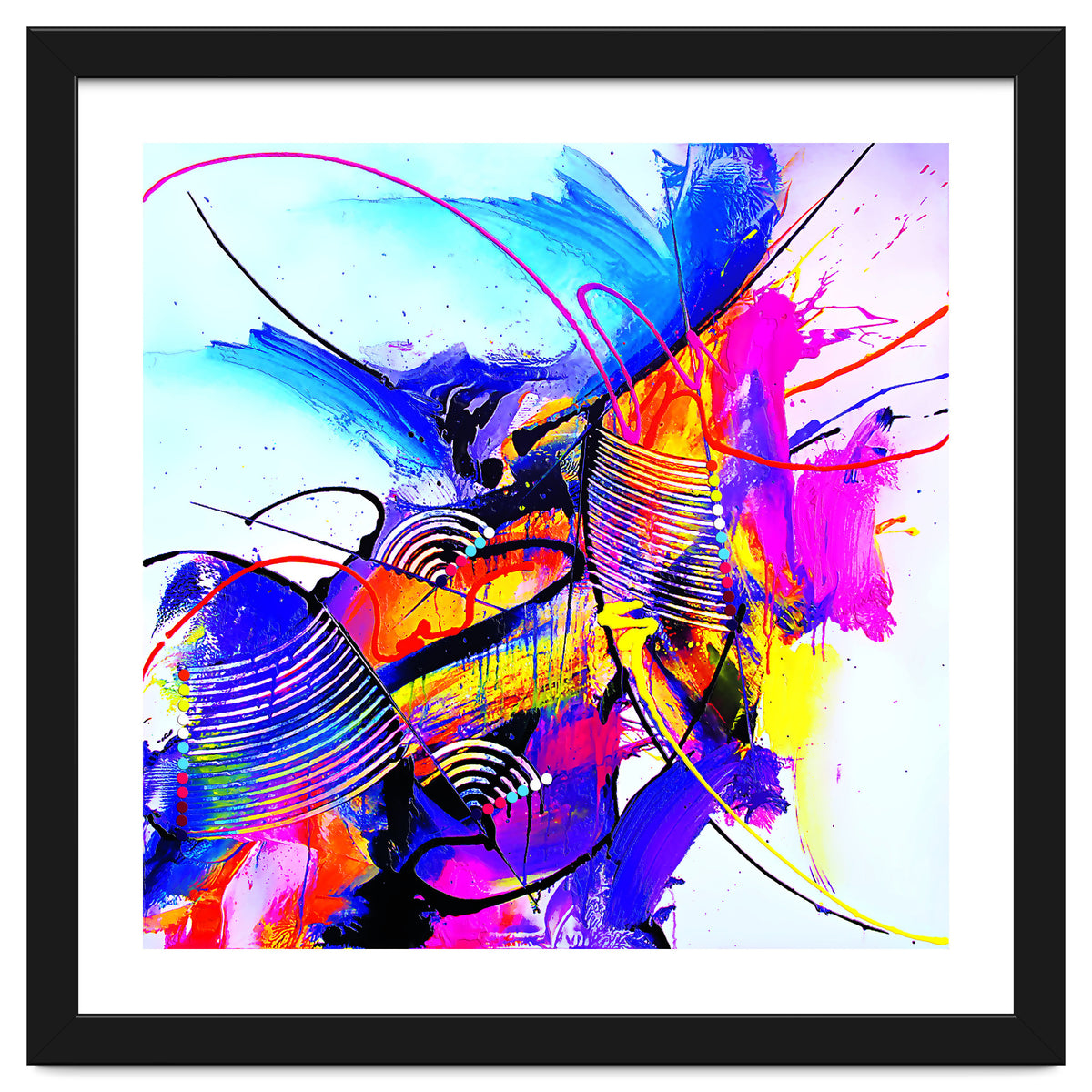 Abstract Art Britto - Qb293