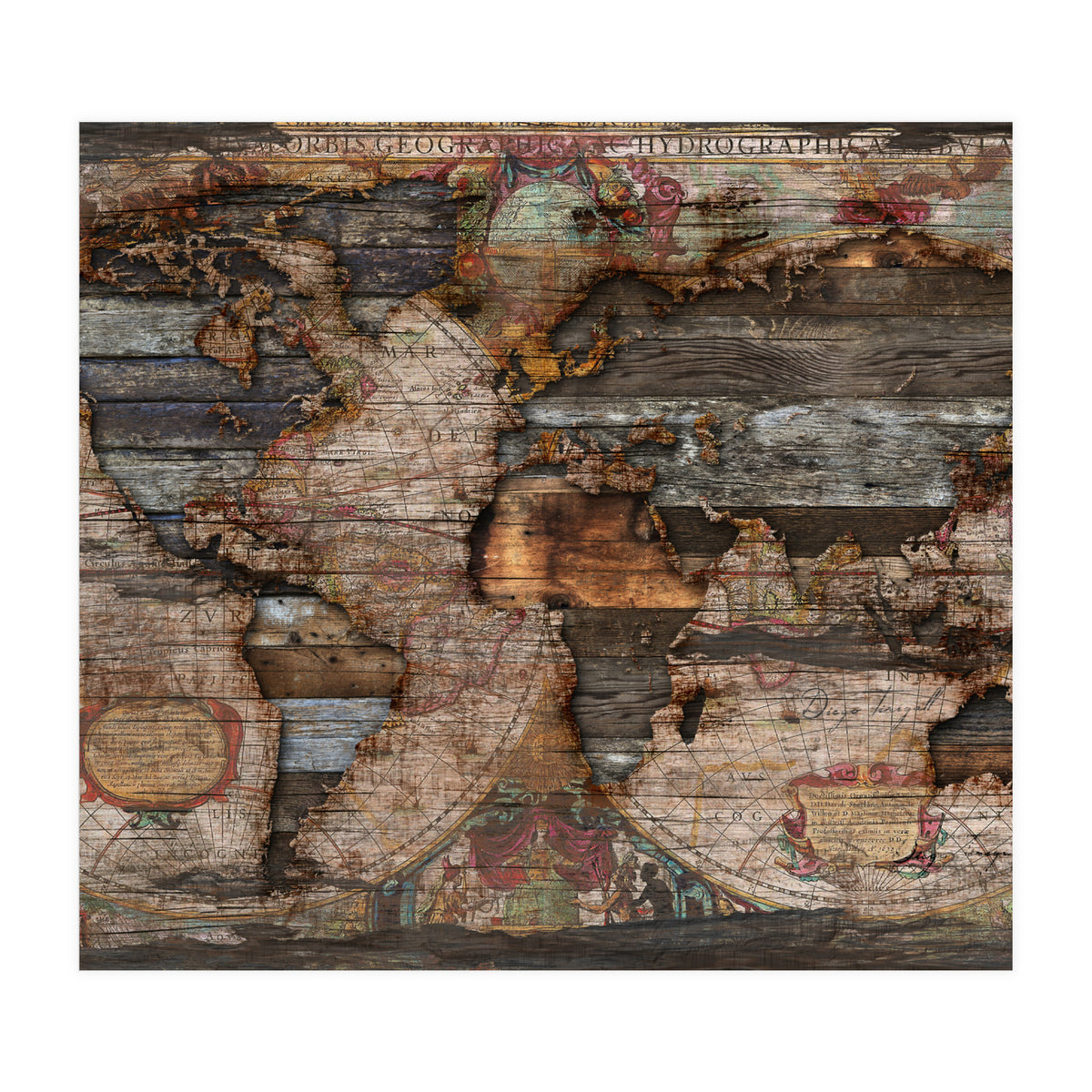 Reclaimed Map (Print Only)