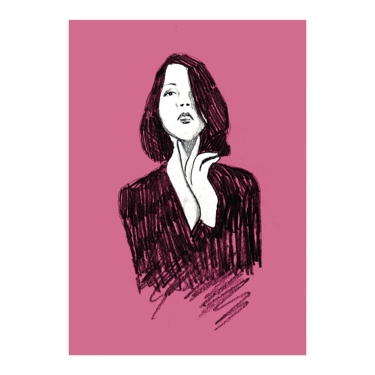 Pink mood (Print Only)