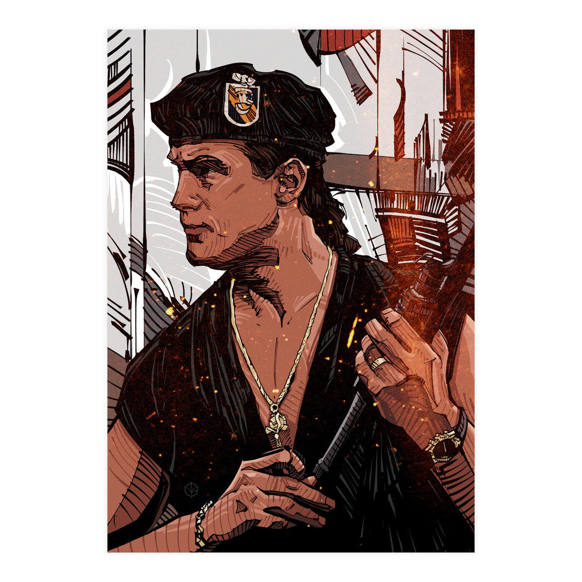 Steven Seagal (Print Only)