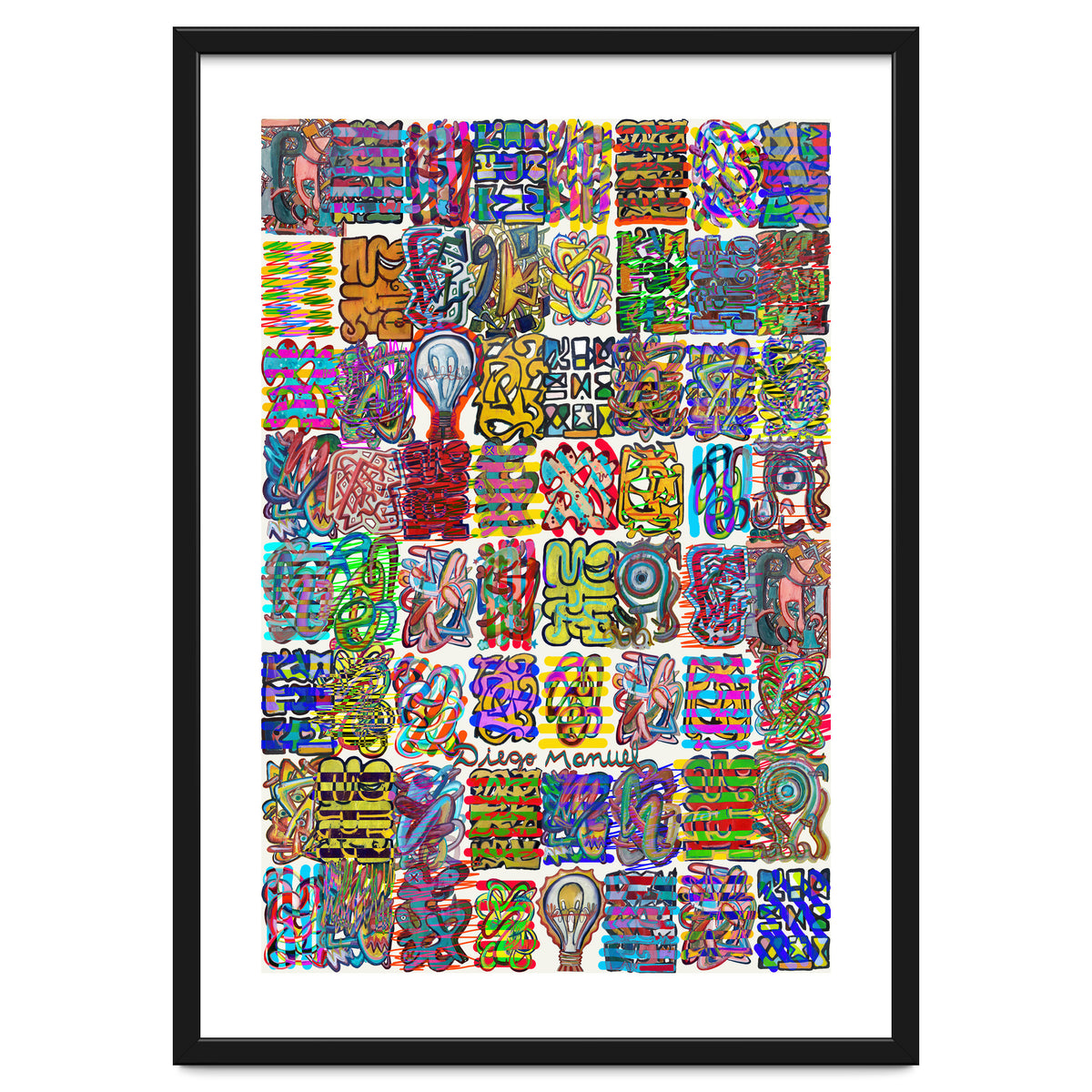 Graffitis 2021 Tapiz 110