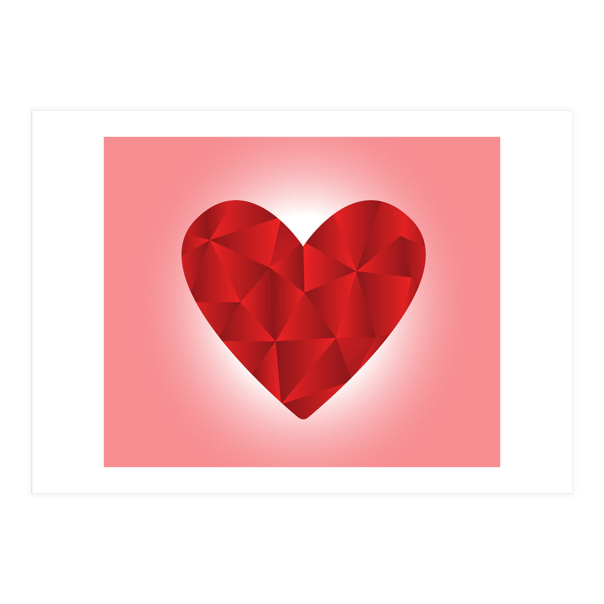 Heart Shaped Art (Print Only)