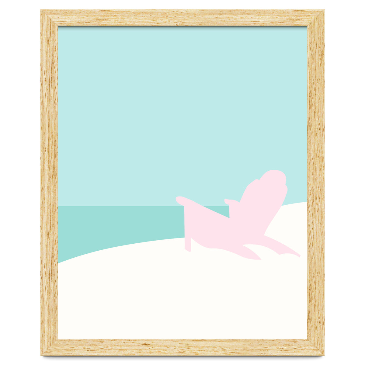 Minimal Beach Chair - Turquoise Coast