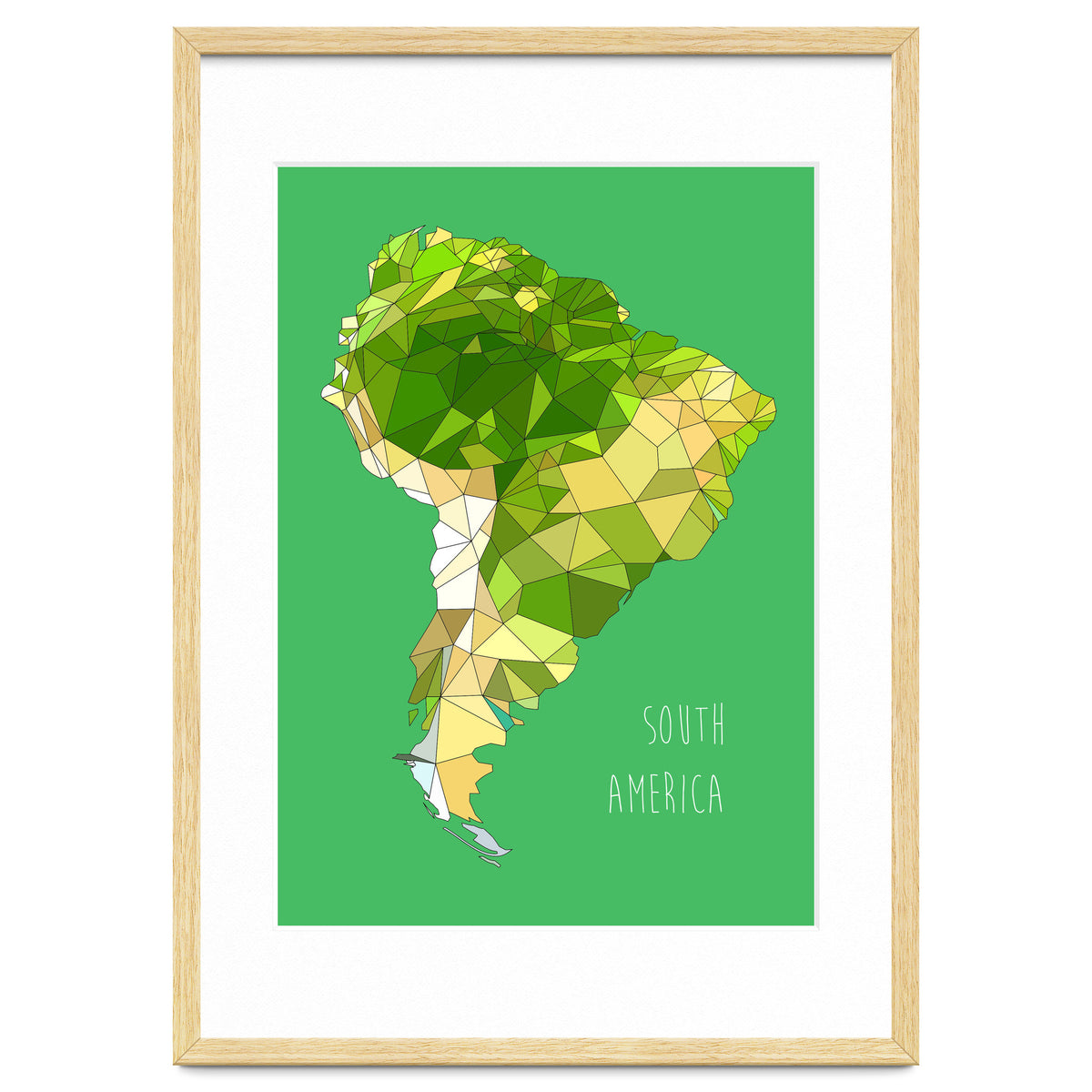 SOUTH AMERICA – Green