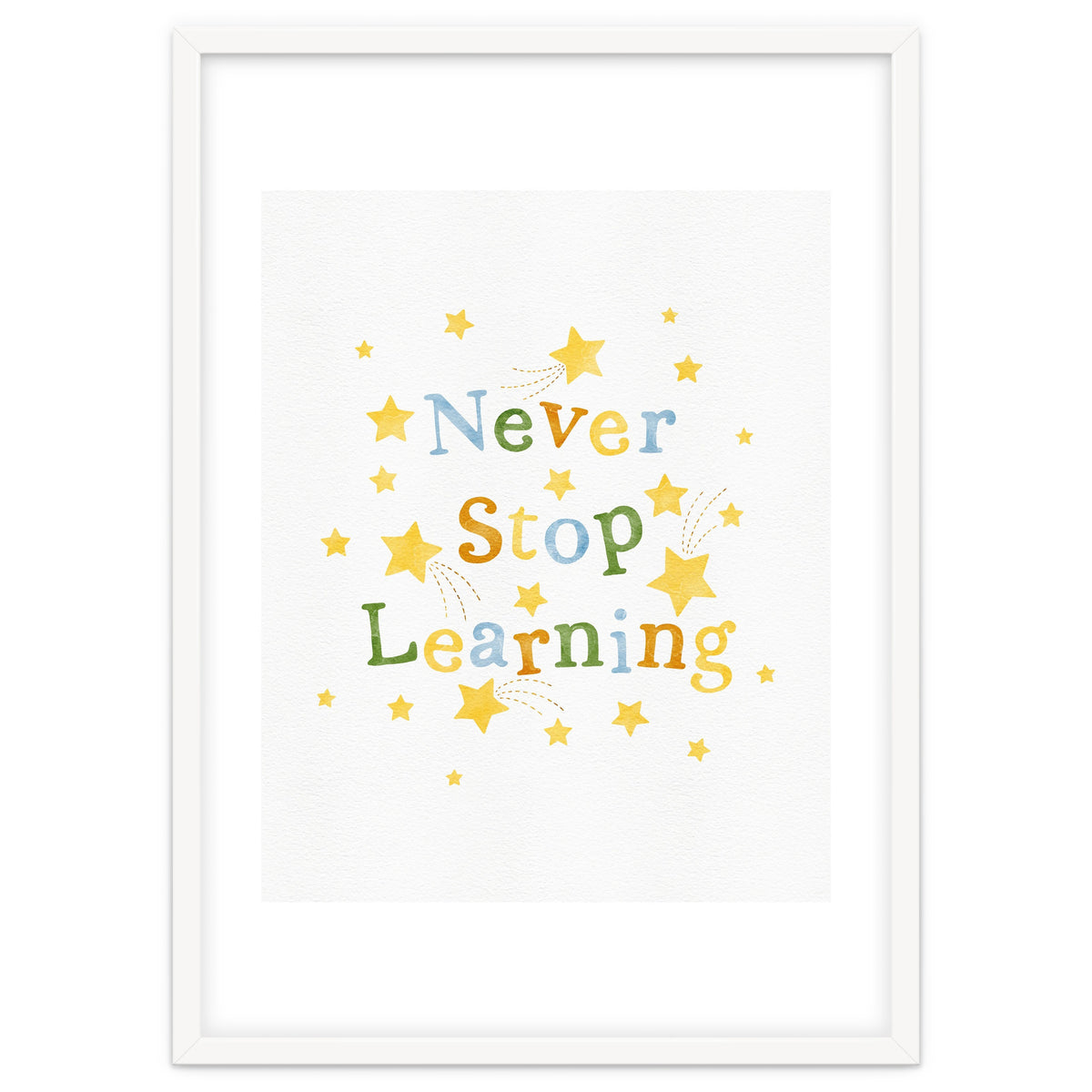Never Stop Learning