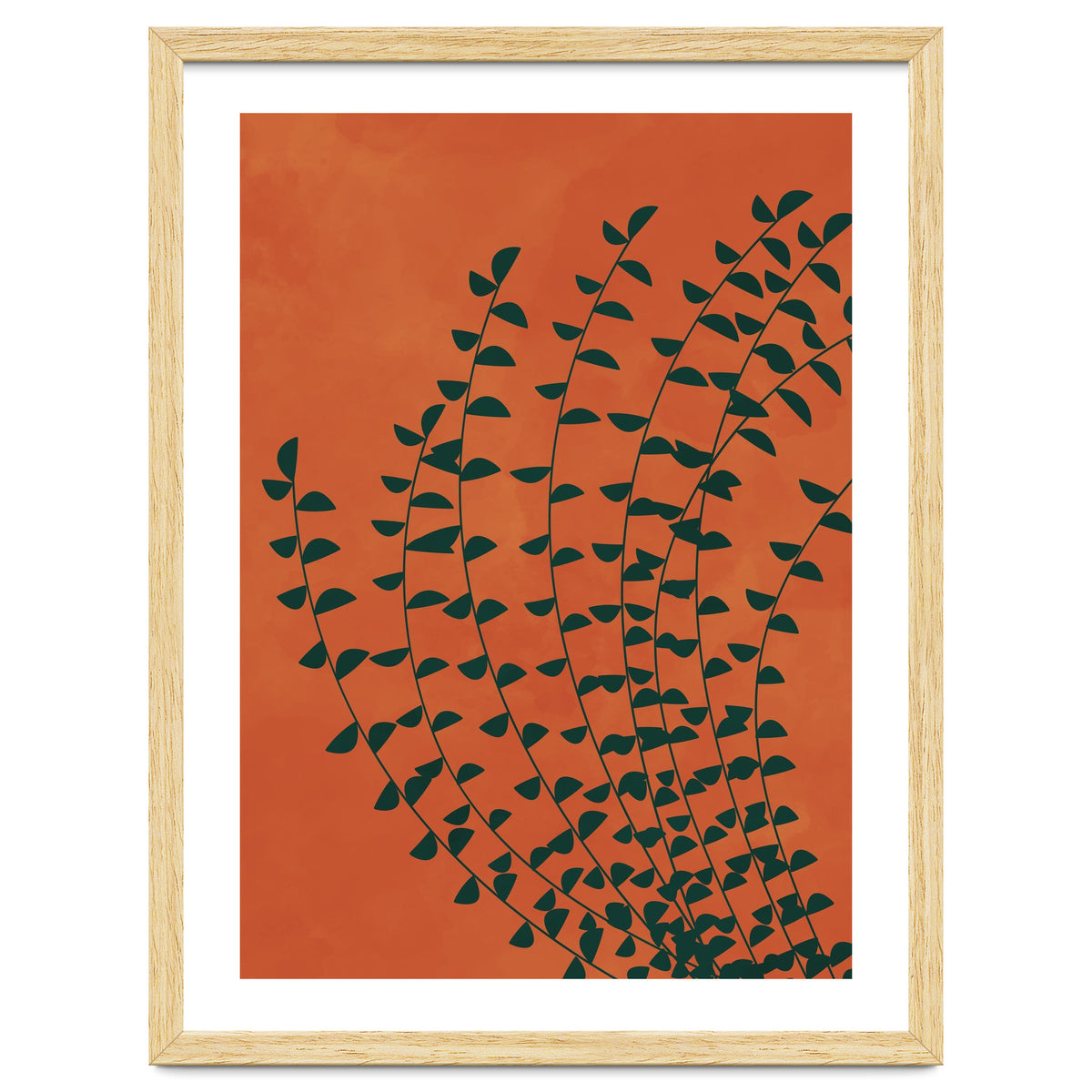 Boho Terracotta Plant Burnt Orange