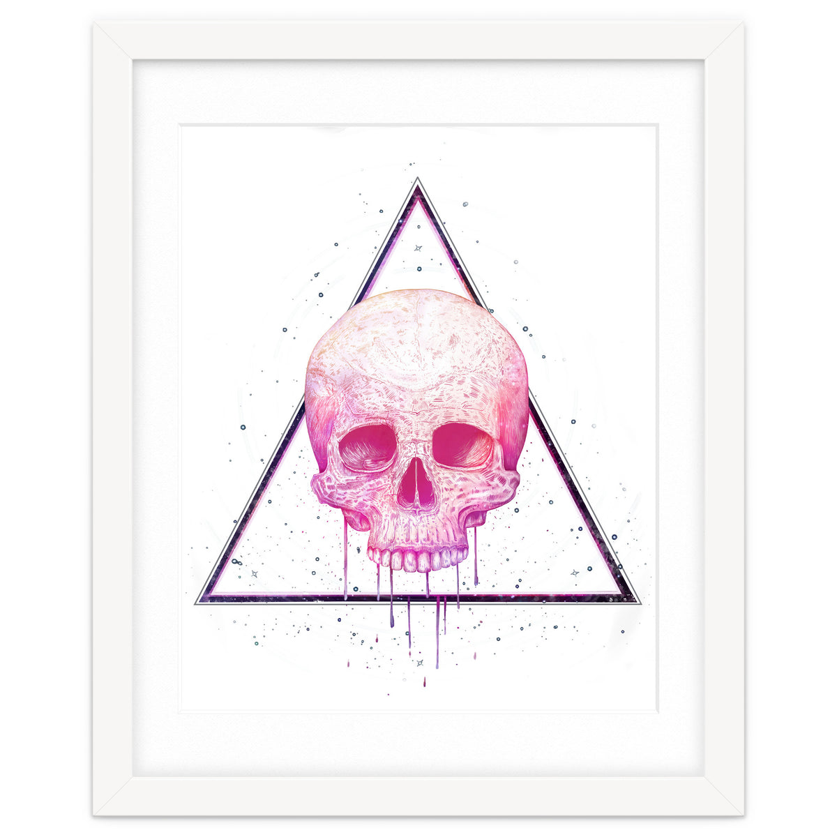 Skull In Triangle