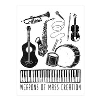Weapons Of Mass Creation - Music (Print Only)