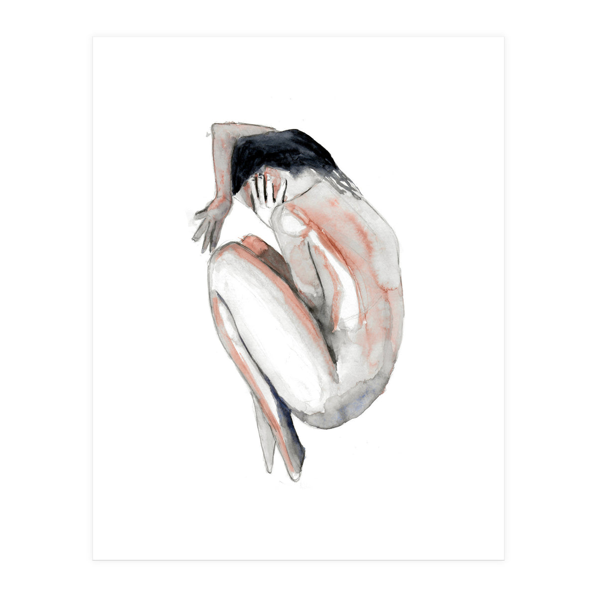 Untitled #21 - Woman hiding her face (Print Only)