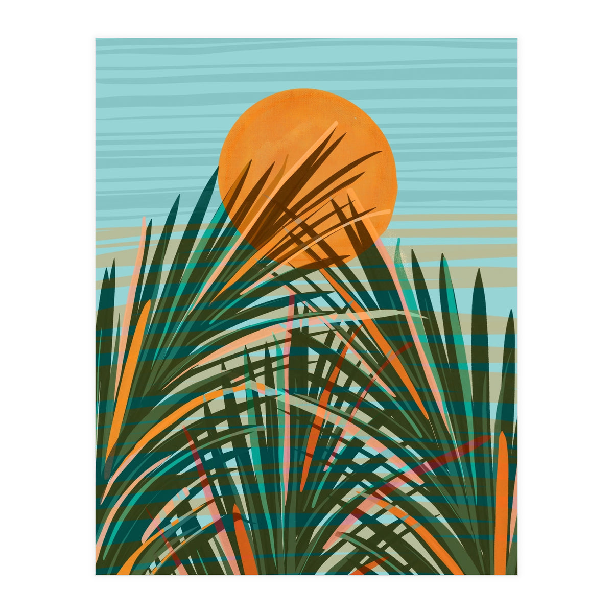 Glorious sunset (Print Only)