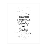 Day between Saturday and Sunday (Print Only) thumbnail