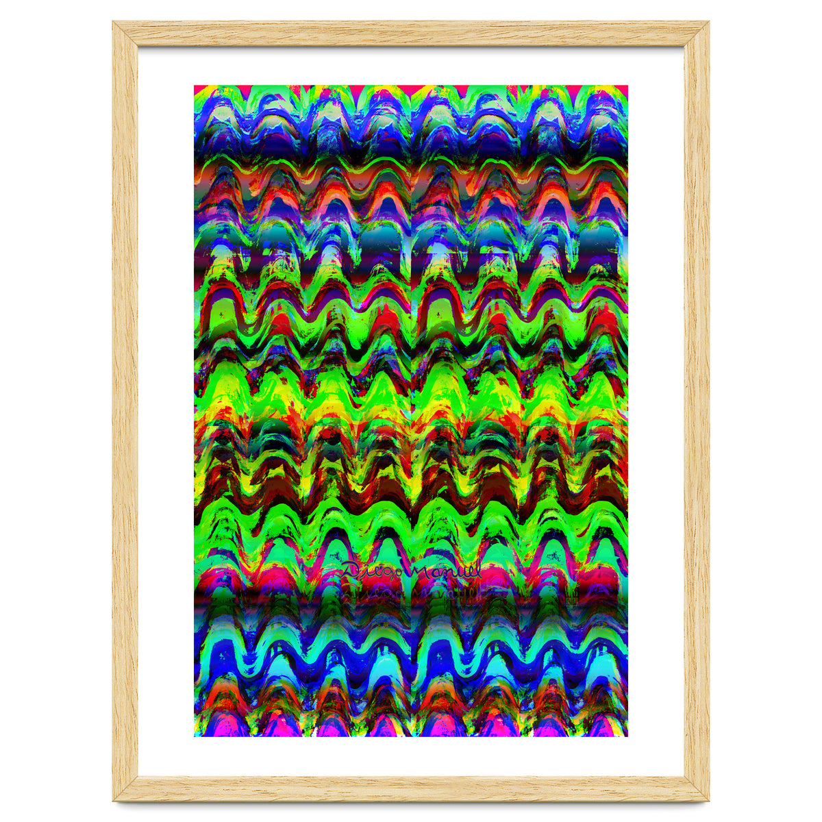 Pop abstract color full