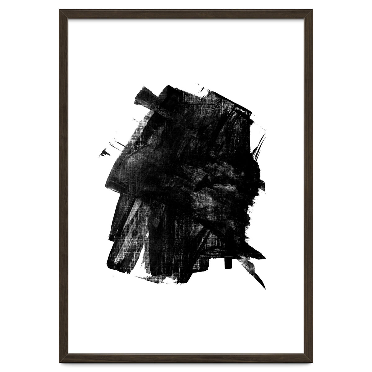 Minimalist Textured Brushstroke Art #3