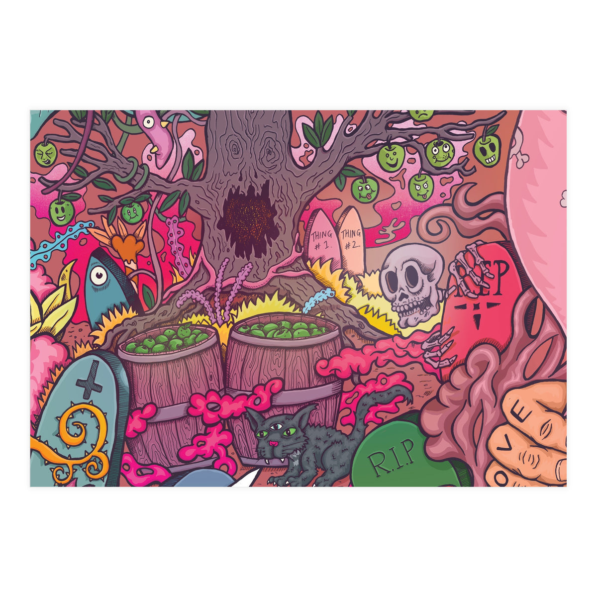 Laid To Rest - Apple Saison 6.5% ABV - Abbeydale x Origins Fyne Ales (Print Only)