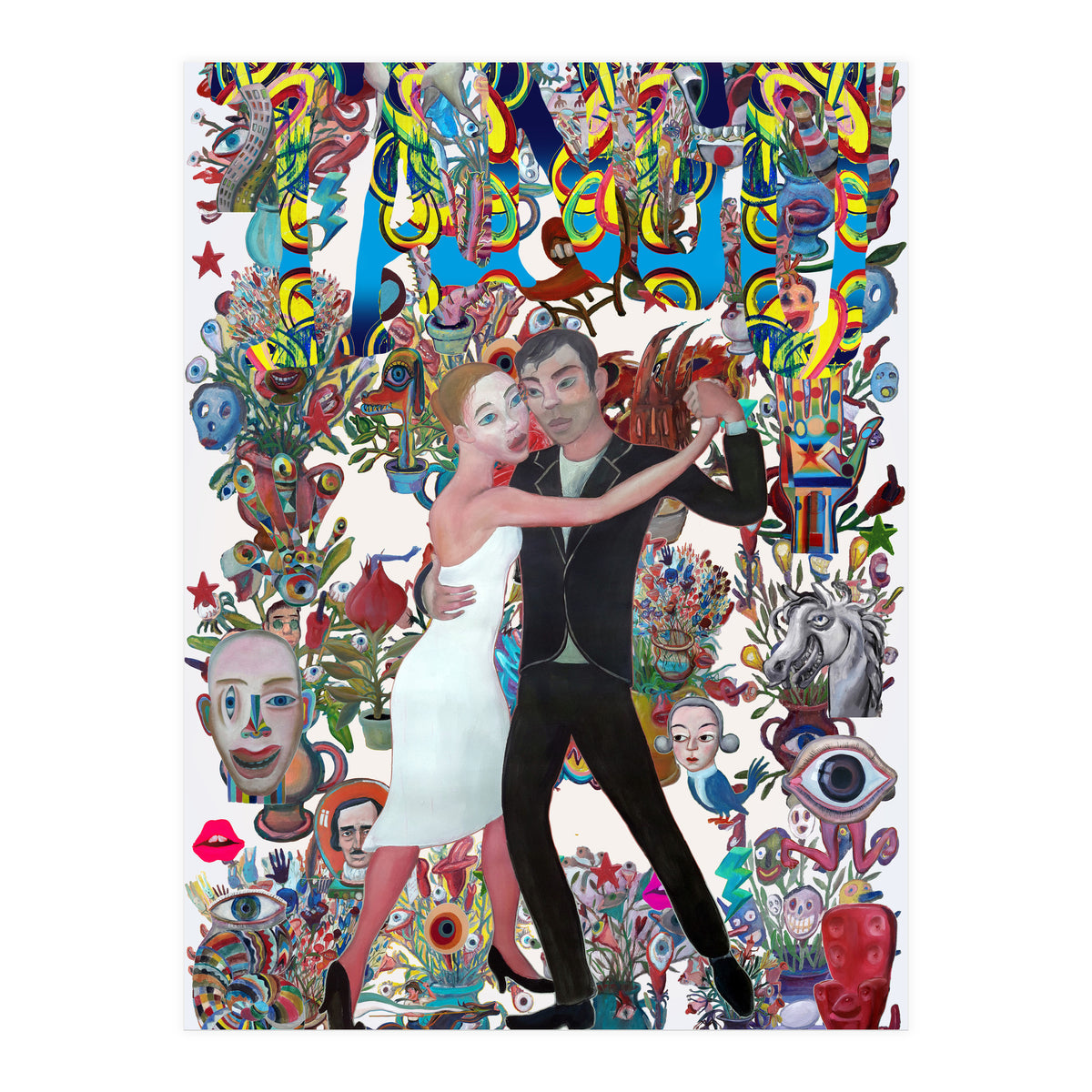 Tango Nuevo Tapiz 1 (Print Only)