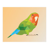 Parrot Low Poly Art  (Print Only) thumbnail
