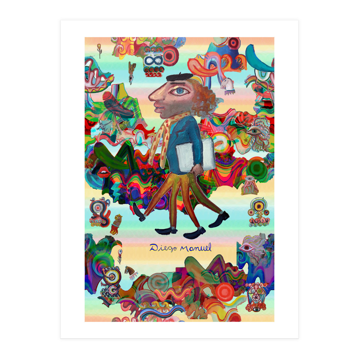 Graffitis 2021 Tapiz 92 (Print Only)