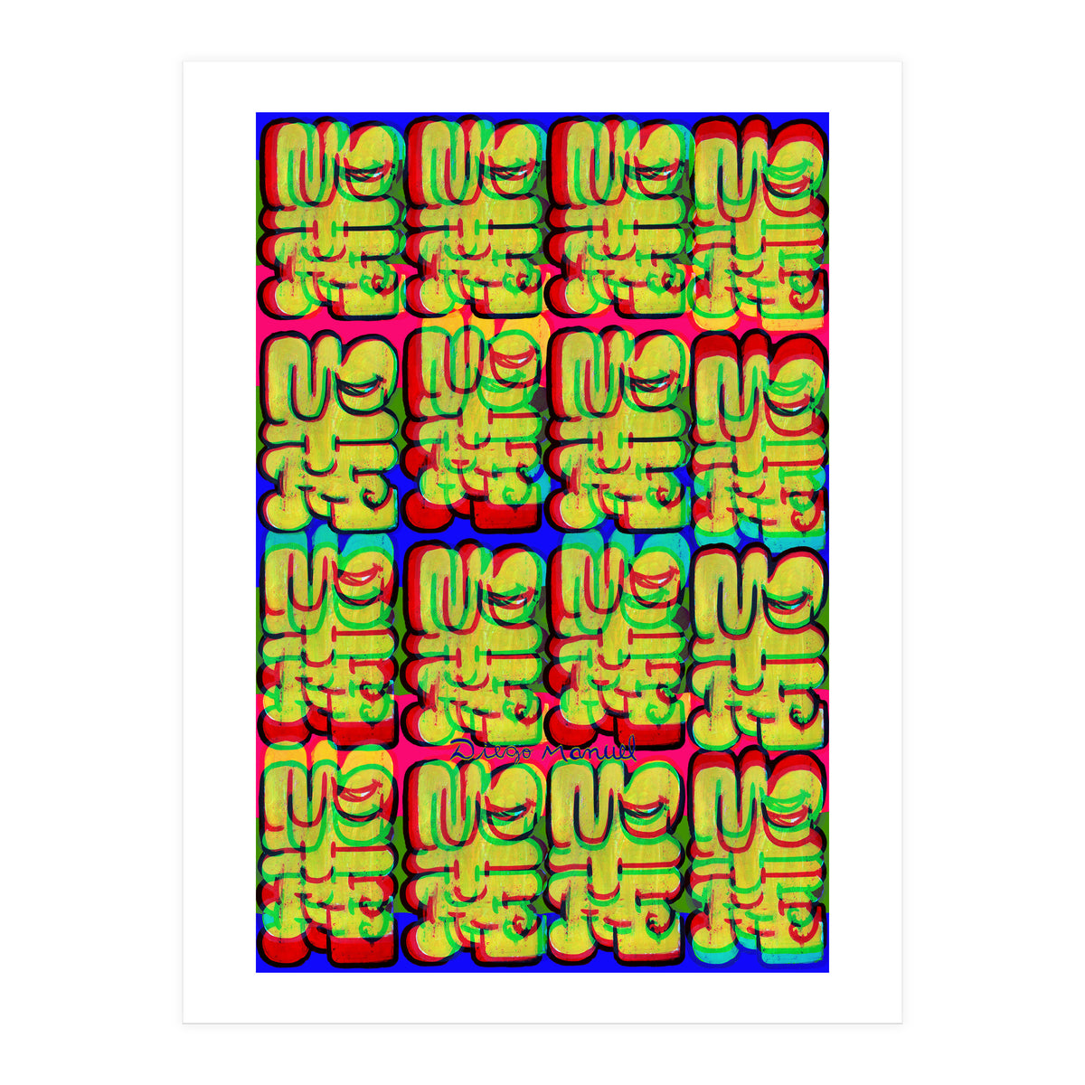 Graffitis 2021 Tapiz 119 (Print Only)