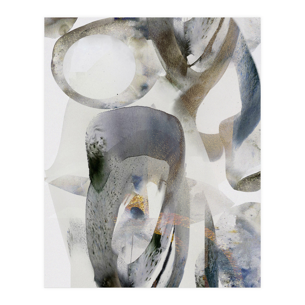 Abstract Aquarell 5 (Print Only)