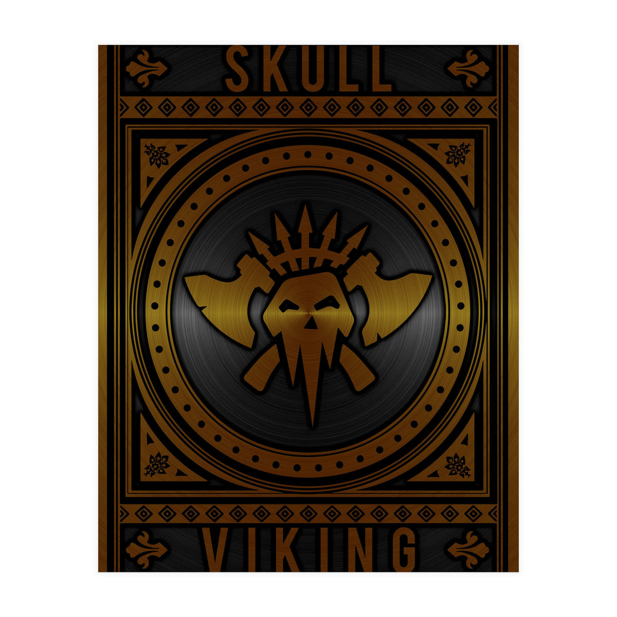Skull Viking (Print Only)