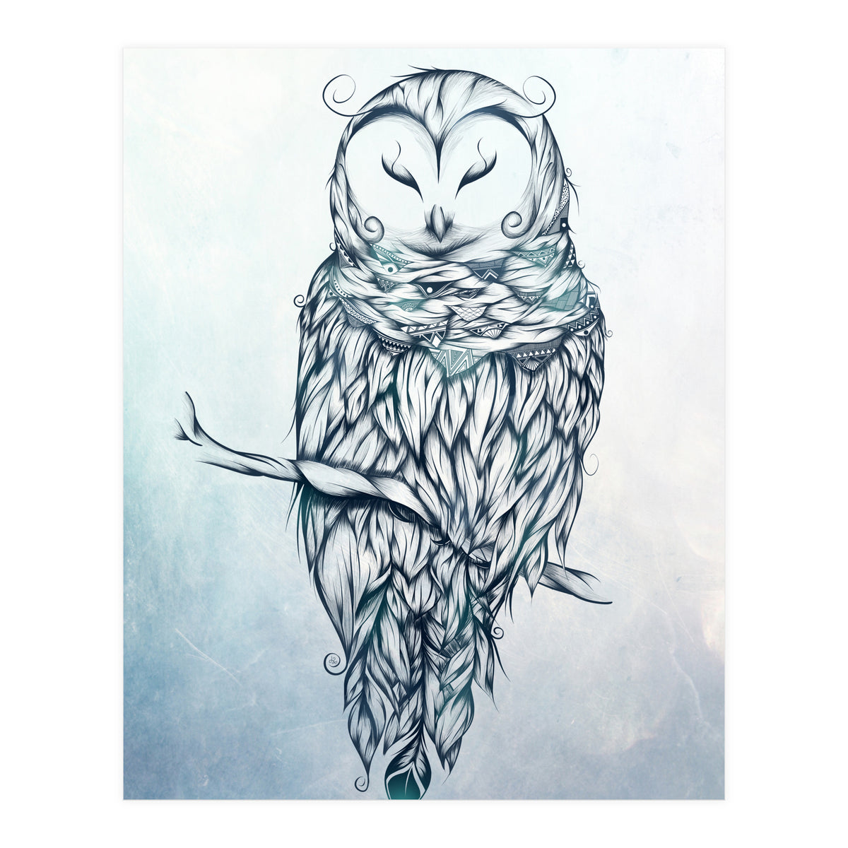 Snow Owl (Print Only)