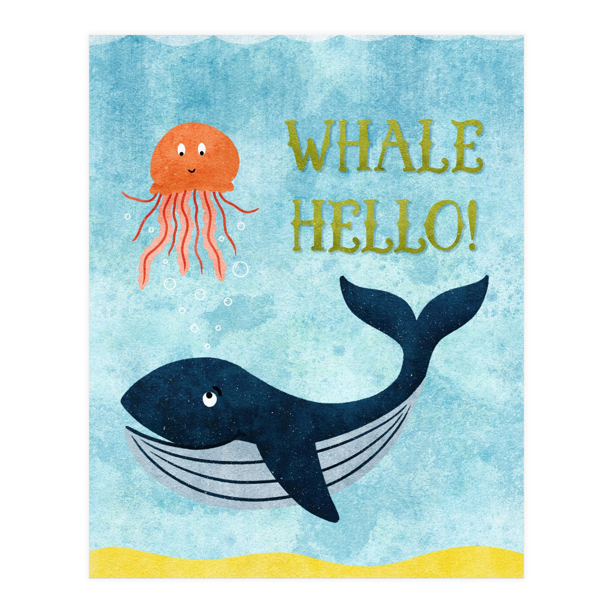 Whale Hello (Print Only)