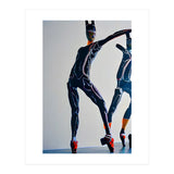 Cyborg dancing modern Ballet on Stage (Print Only) thumbnail