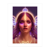 Purple Haze - Goddess of Light Digital Fantasy Artwork (Print Only) thumbnail