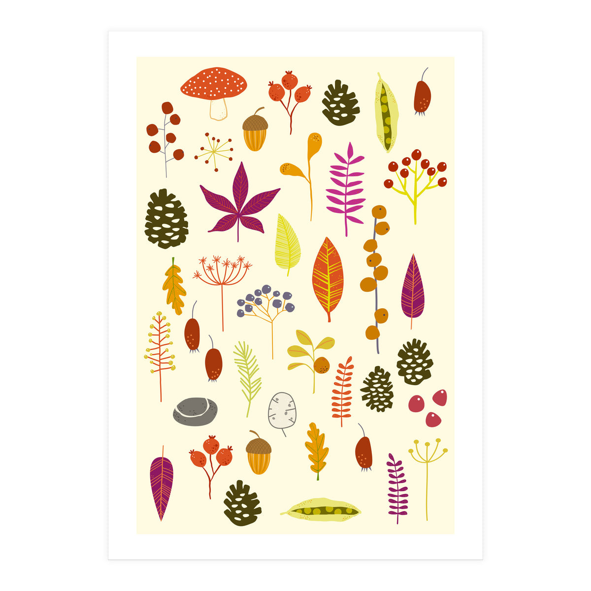 Autumn Nature Bits (Print Only)