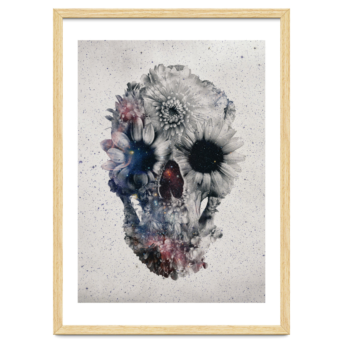 Floral Skull 2