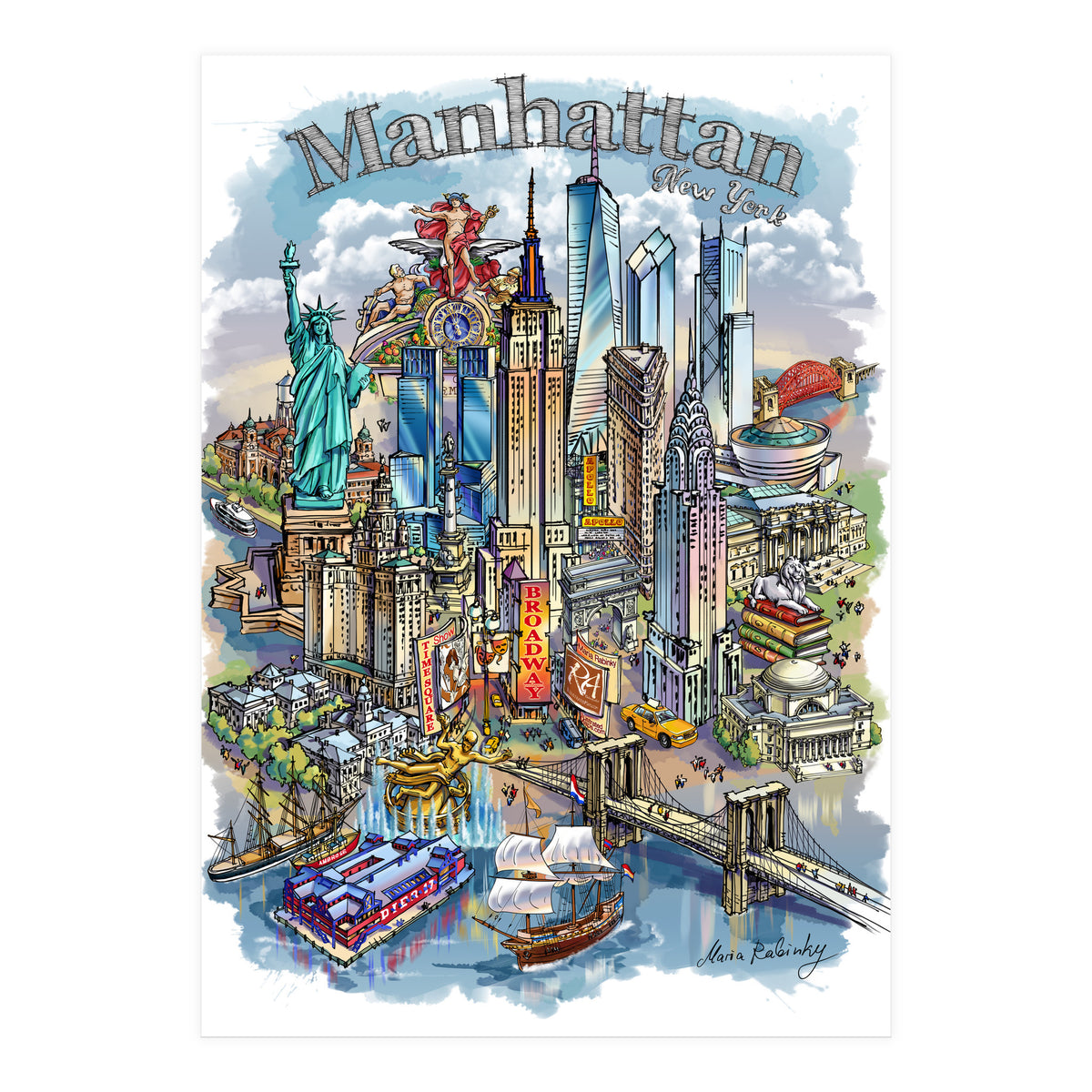 New York Theme 1 (Print Only)