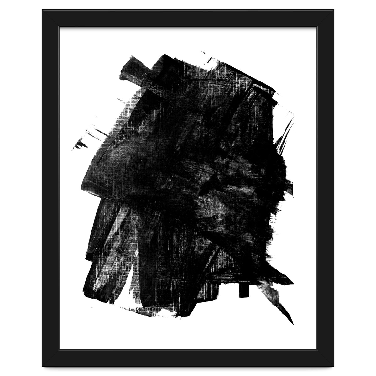 Minimalist Textured Brushstroke Art #3