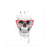 Skull With Red Glasses (Print Only) thumbnail