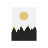 Geometric landscape XXX (Print Only) thumbnail