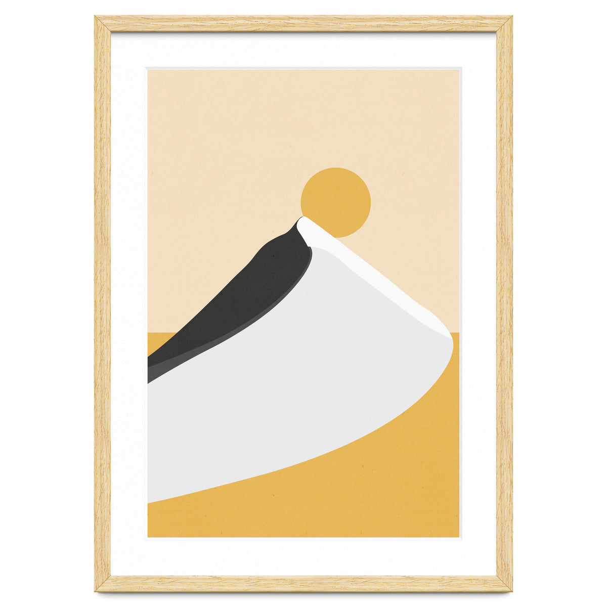 Abstract Dune - Golden Desert