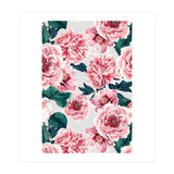 Pattern pink vintage peonies (Print Only) thumbnail