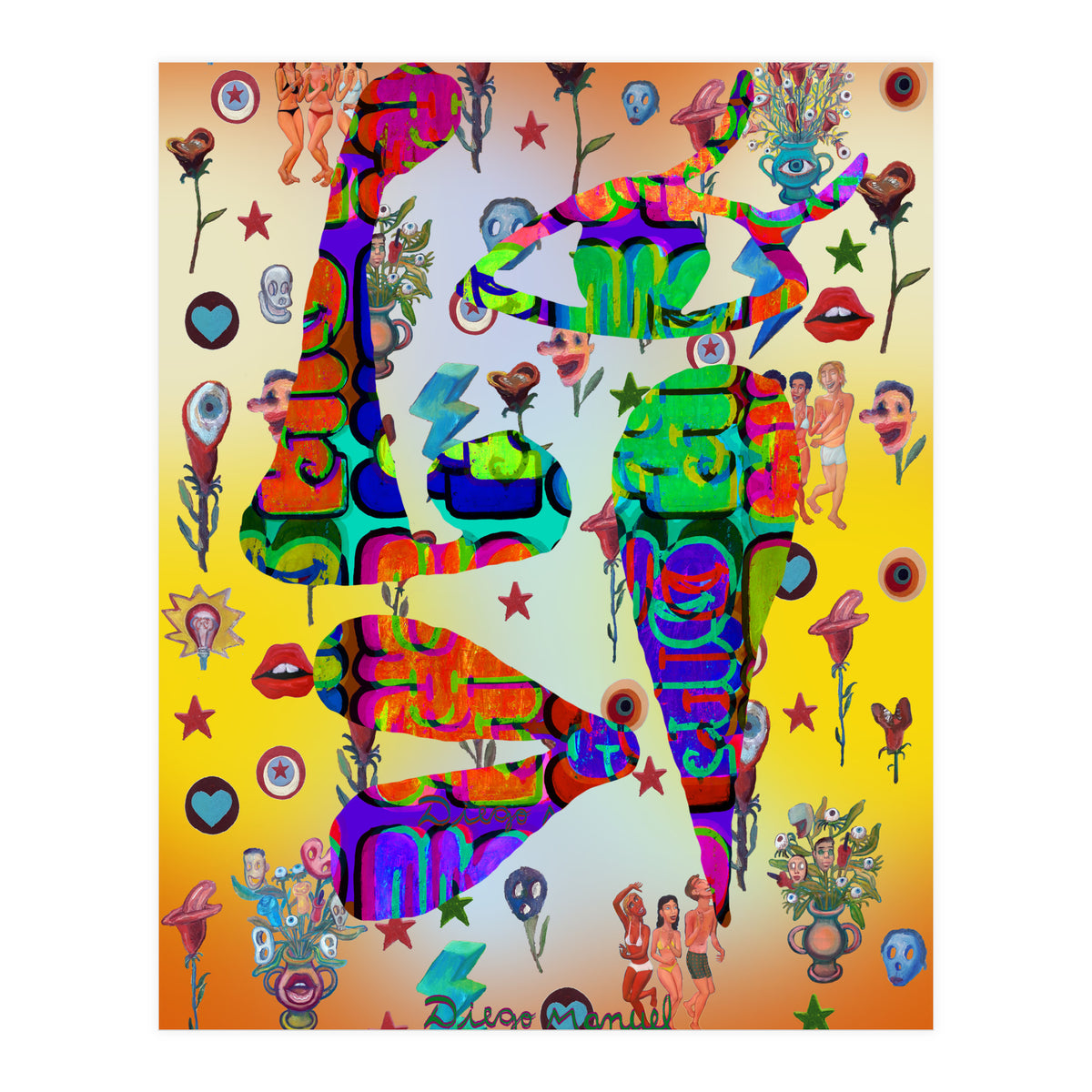 Graffiti Digital 12 2022 B 10 (Print Only)