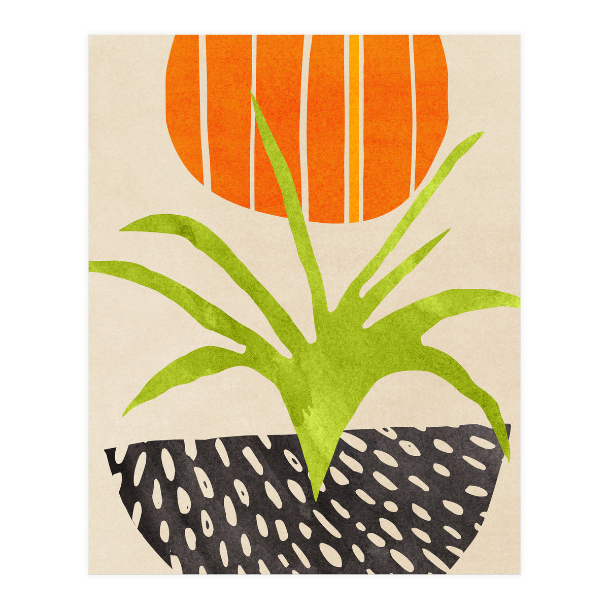 Sunny Houseplant (Print Only)