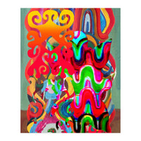 Pop Abstract Asimetrico A3 (Print Only)