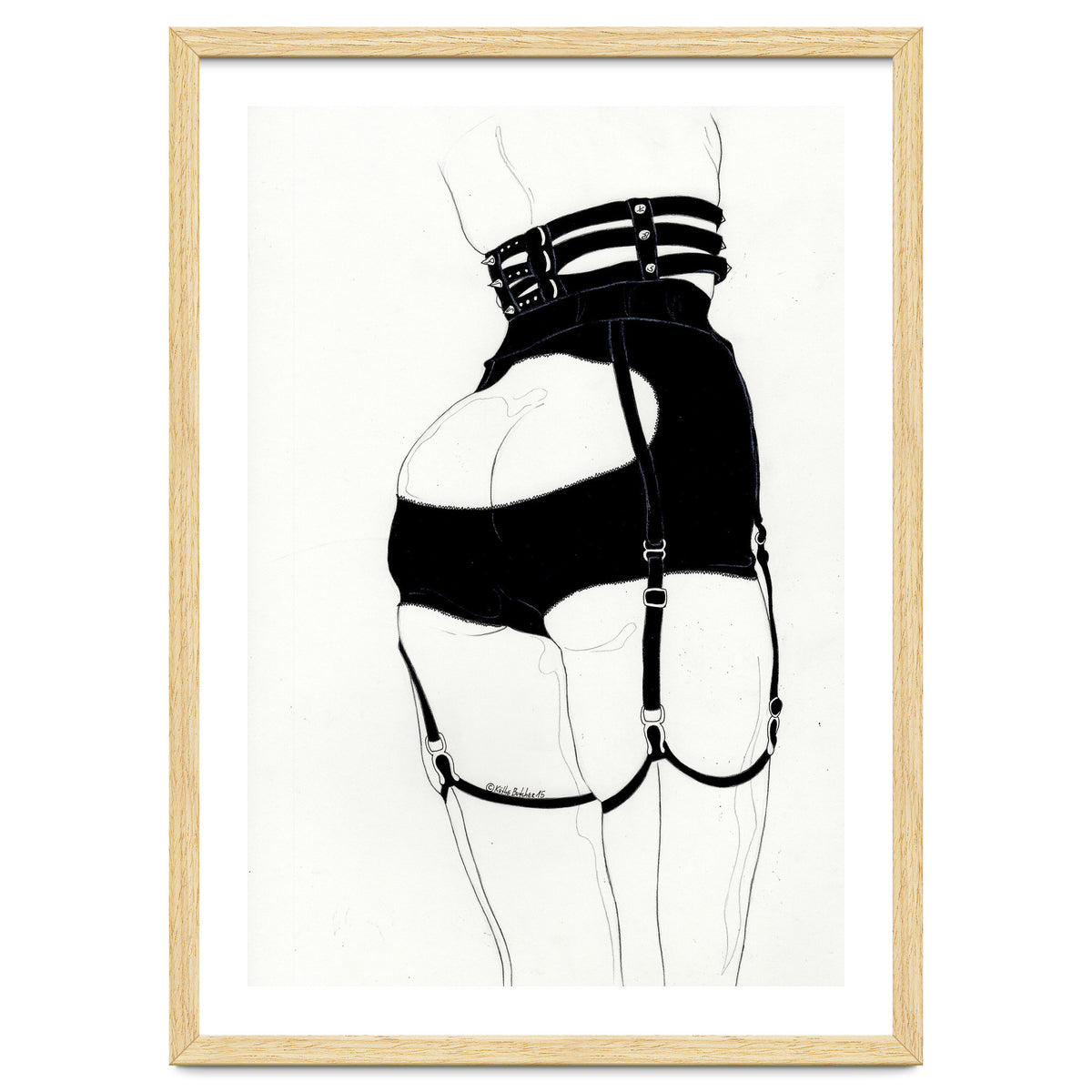 Leg Sketch Eight (creepyyeha)