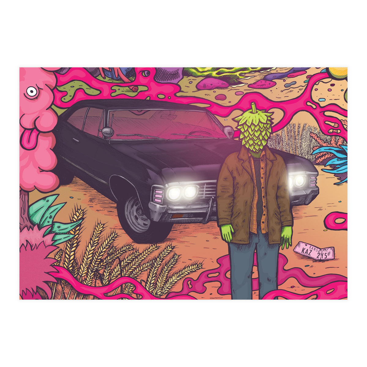 Wayward Son American Style Wheat Beer 5.0% ABV Abbeydale x Ridgeside Brewery (Print Only)