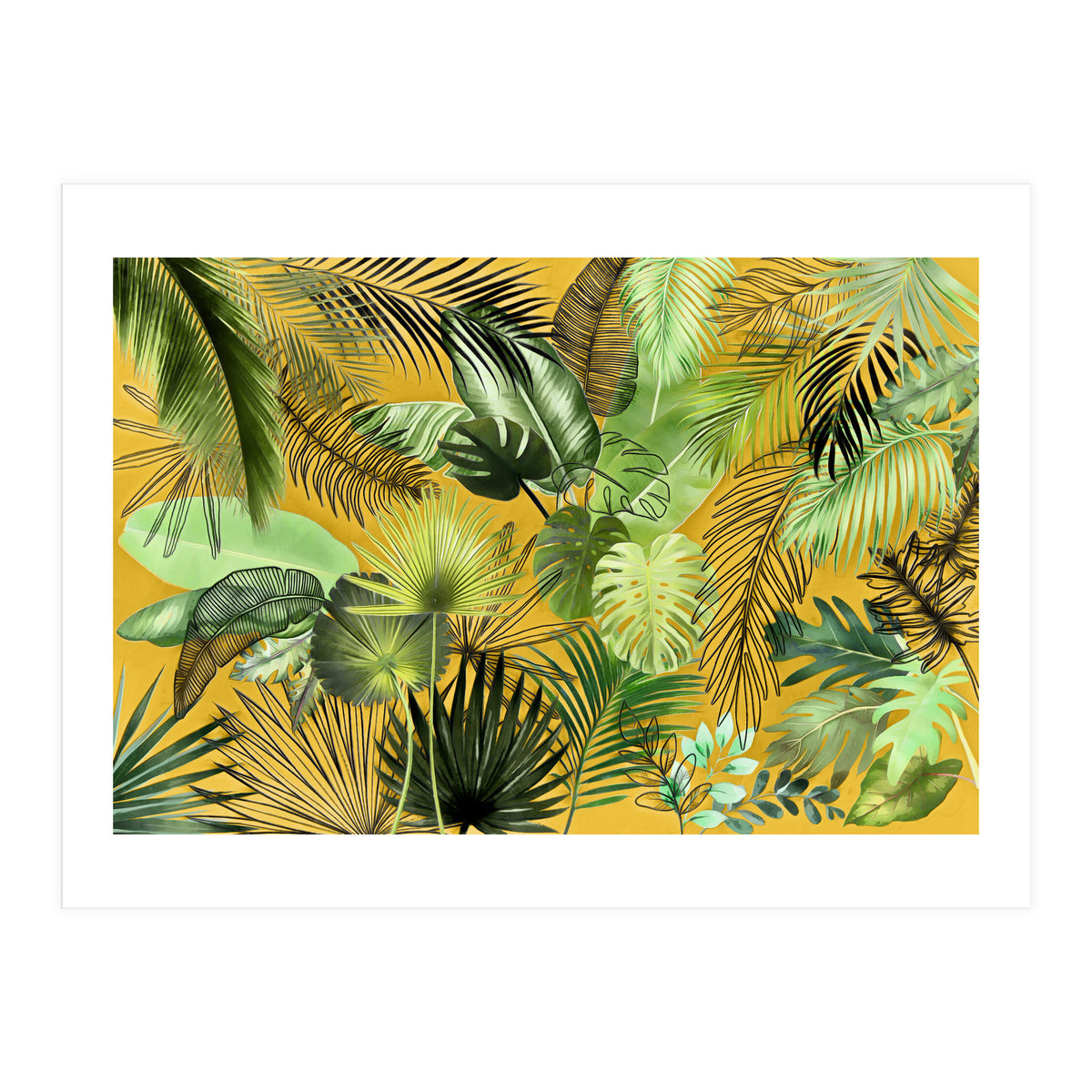 Tropical Foliage 06 (Print Only)