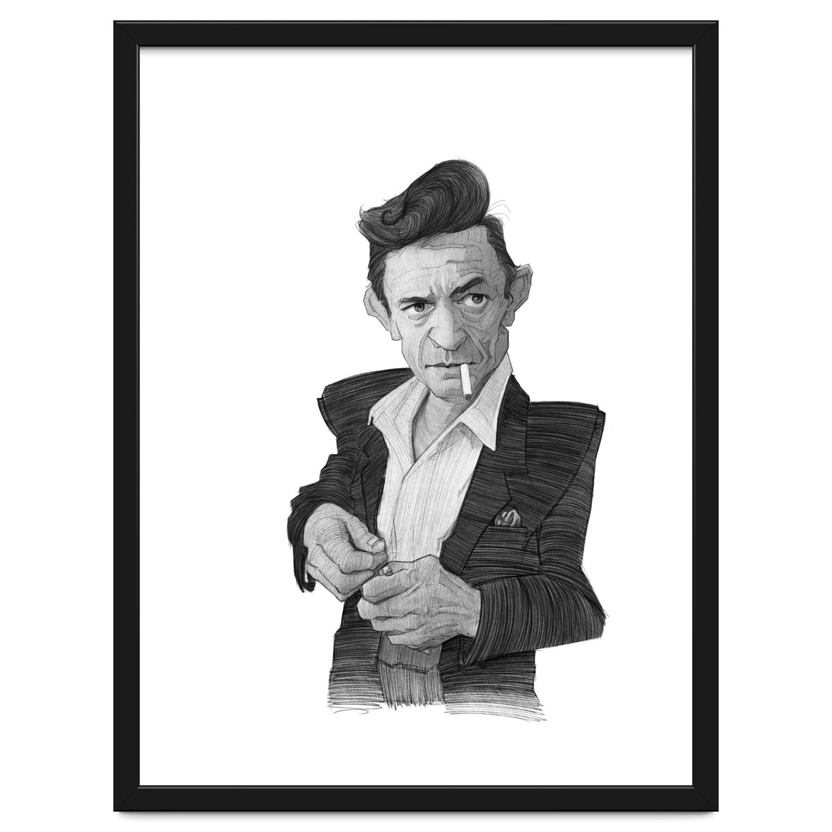 Johnny Cash Portrait