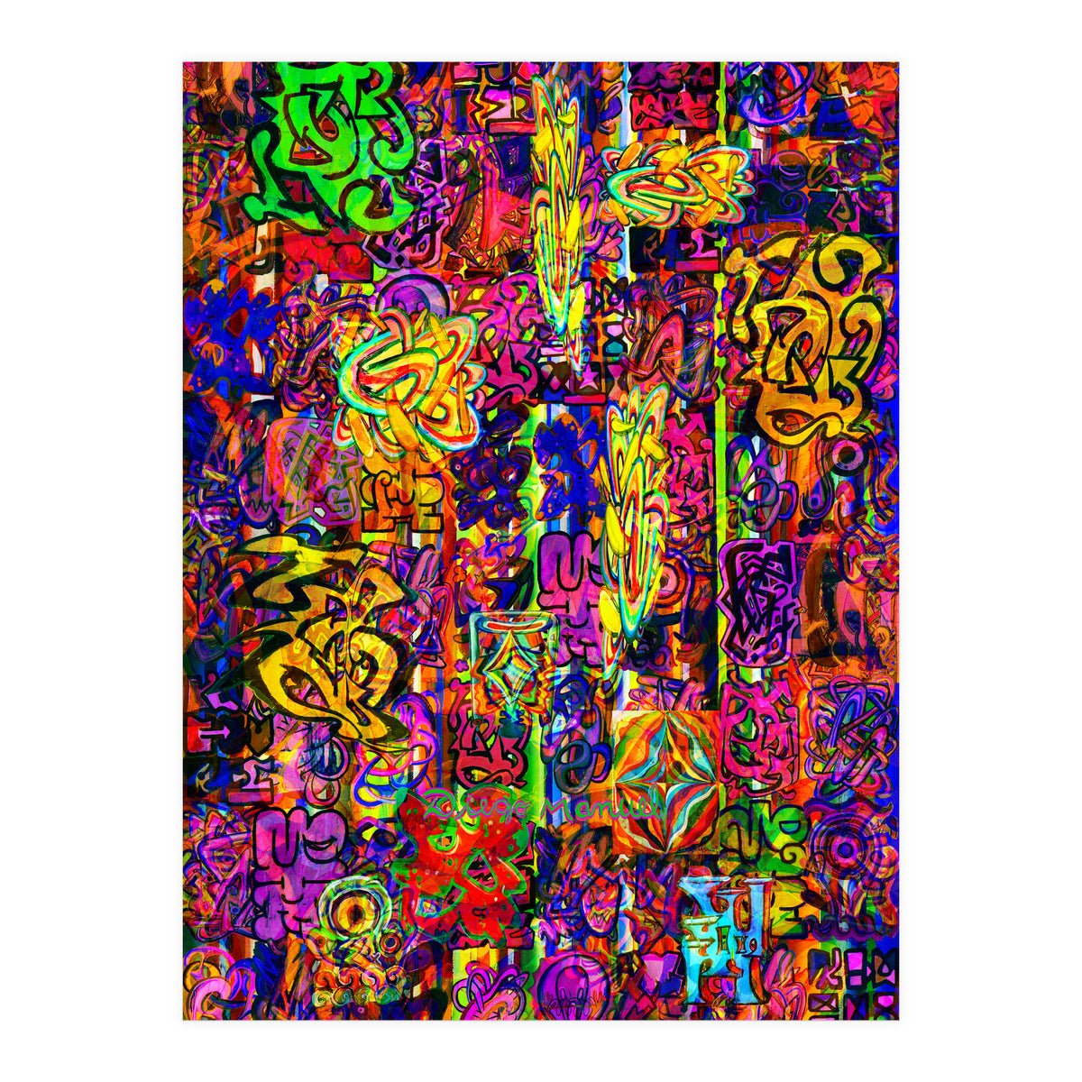 Graffiti Digital 2022 405 (Print Only)