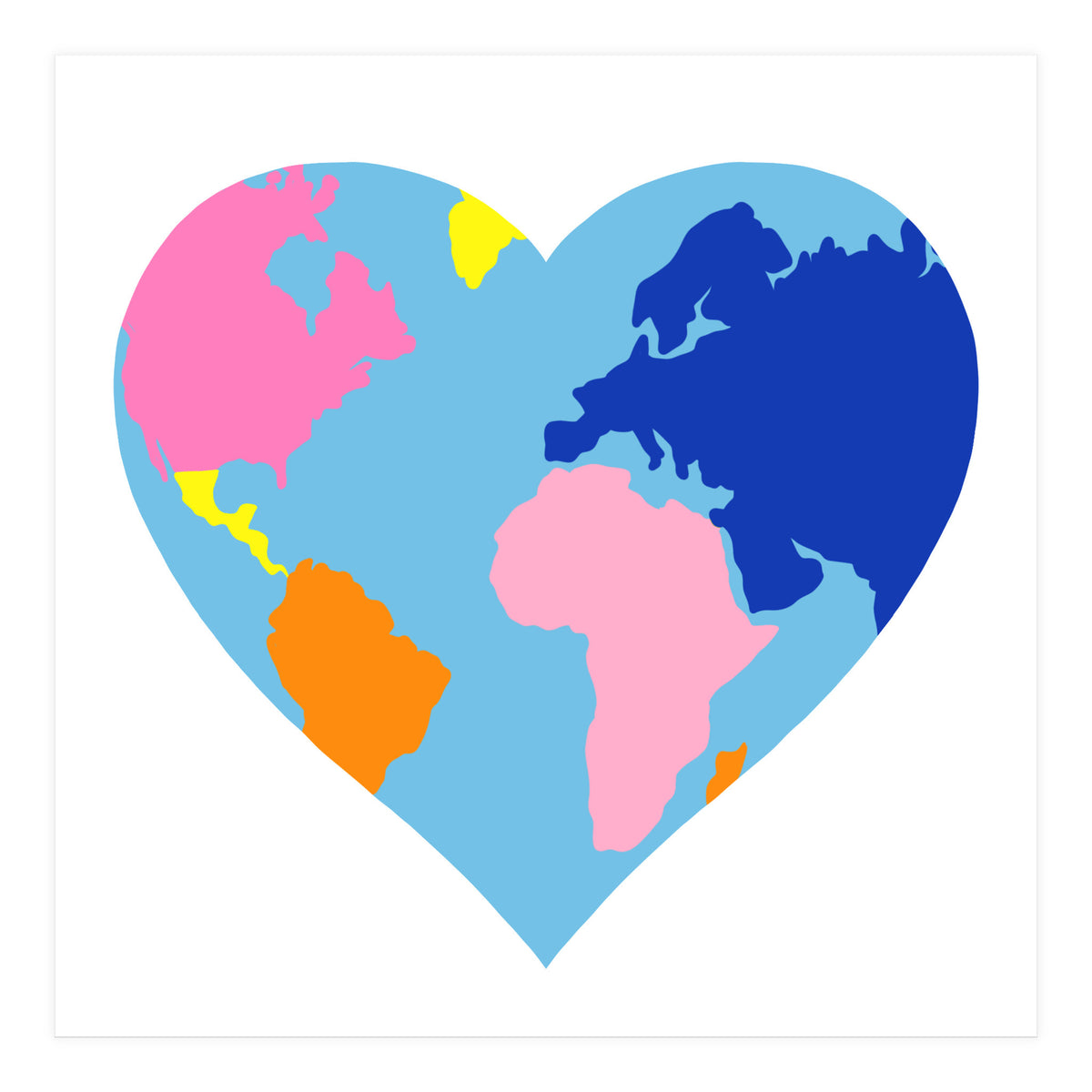 Love Our Planet Square (Print Only)