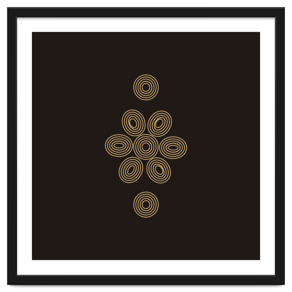 Geometric flower | minimal lines